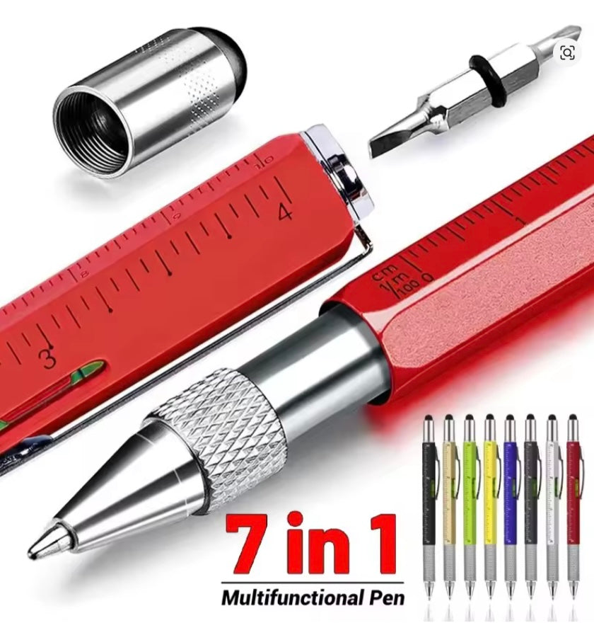 ToolMate™ 7-in-1 Multi-Function Pen – The Ultimate Everyday Carry Tool