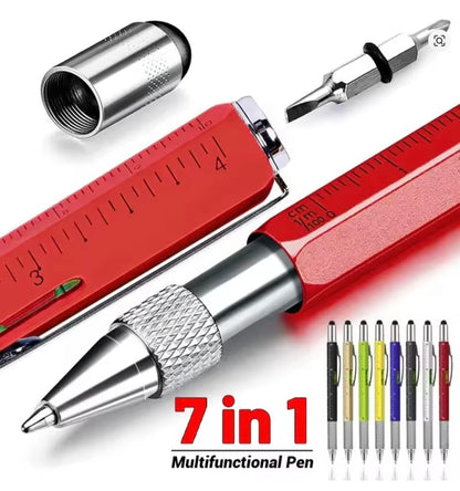 ToolMate™ 7-in-1 Multi-Function Pen – The Ultimate Everyday Carry Tool